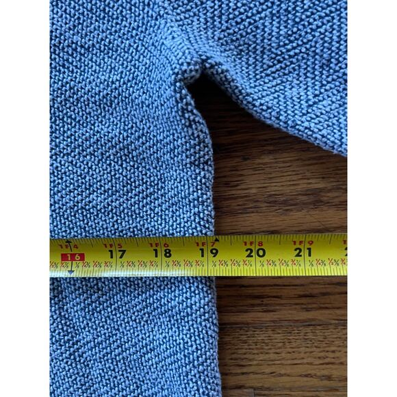 FAHERTY Blue Terry Robe Pullover Hoodie Top  Mens Size Small - Picture 8 of 10